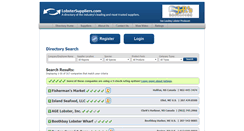 Desktop Screenshot of lobstersuppliers.com